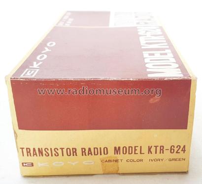 Six Transistor Deluxe KTR-624; Koyo Denki Co. Ltd.; (ID = 2867738) Radio