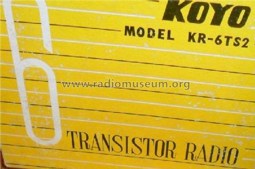 Transistor Radio KR-6TS2; Koyo Denki Co. Ltd.; (ID = 2440972) Radio