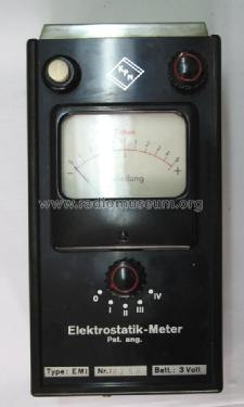 Elektrostatik-Meter EMI; KPM K.P.Mundinger; (ID = 1057485) Equipment
