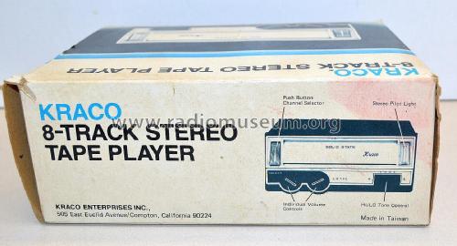 8 Track Auto Stereo KS-340B; Kraco Enterprises (ID = 2848094) R-Player