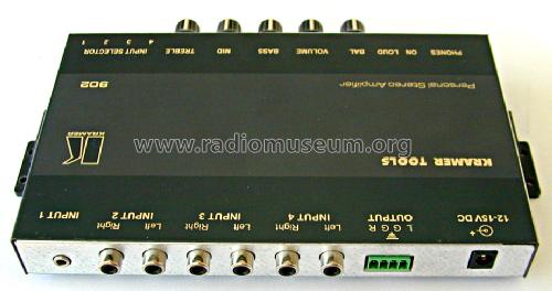 Personal Stereo Amplifier 902; Kramer Electronics (ID = 1062239) Ampl/Mixer