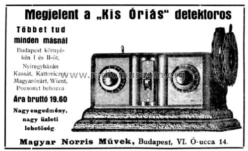 Kis Óriás - Small Giant ; Norris Művek, Magyar (ID = 2473051) Galena