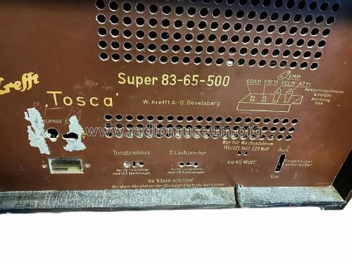 Krefft Tosca 83-65-500; Krefft AG, W.; (ID = 2616532) Radio