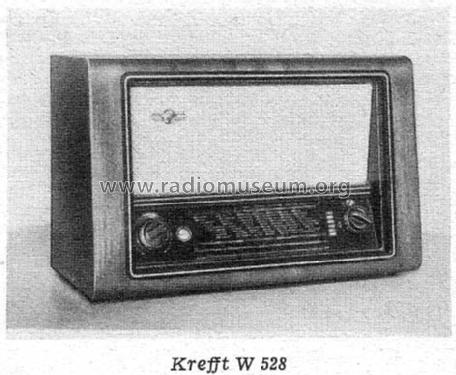 Weltfunk W528; Krefft AG, W.; (ID = 21461) Radio