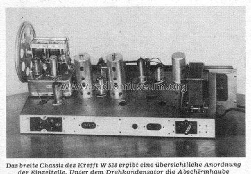 Weltfunk W528; Krefft AG, W.; (ID = 21462) Radio