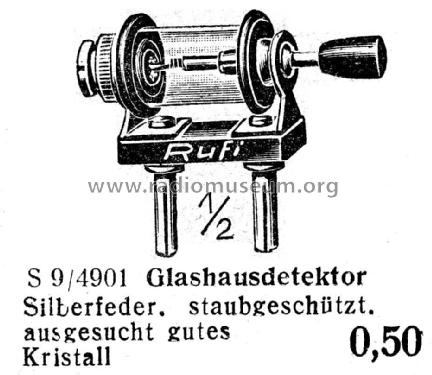 Aufsteckdetektor Rufi; Kretzschmar, Max, (ID = 1573634) Radio part