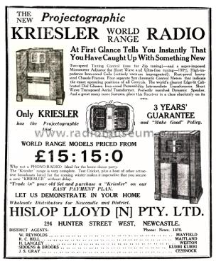622 Ch= 620; Kriesler Radio (ID = 3120674) Radio