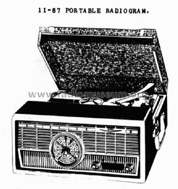Carrygram 11-87; Kriesler Radio (ID = 2860003) Radio