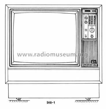 Colourama 560-1 Ch= 59-1; Kriesler Radio (ID = 2318355) Television