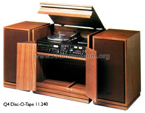 Q4 Disc-o-Tape 11-240; Kriesler Radio (ID = 2313557) Radio