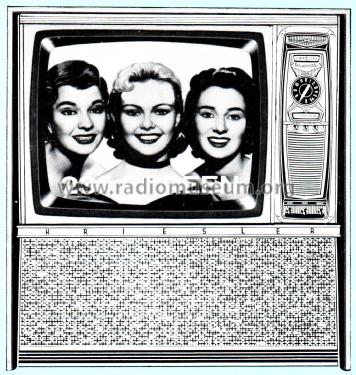 Triple Throat Powermatic Console Deluxe 121-33 Ch= 79-4; Kriesler Radio (ID = 2236336) Television