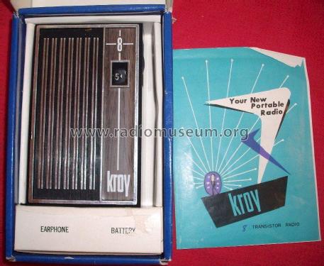 8 T-801; Kroy Radio (ID = 1733421) Radio