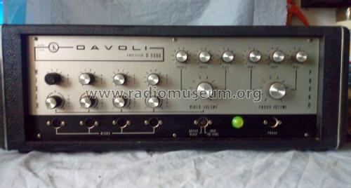 Amplifier D 8066; Krundaal Davoli; (ID = 2603730) Ampl/Mixer