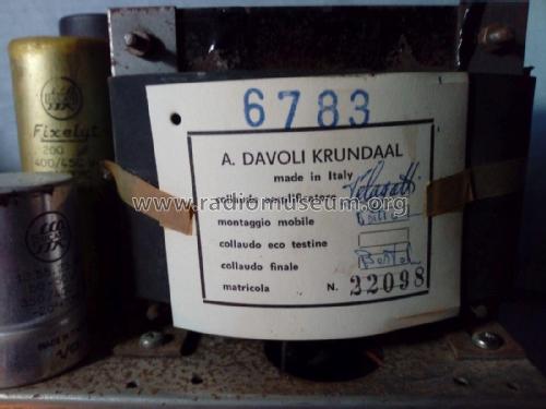 Amplifier D 8066; Krundaal Davoli; (ID = 2603735) Ampl/Mixer