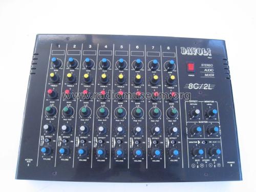 Davoli Stereo Audio Mixer 8C/2L; Krundaal Davoli; (ID = 2087061) Ampl/Mixer