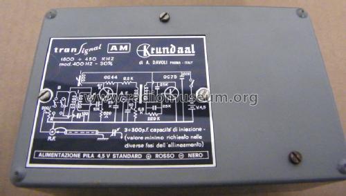 Transignal AM ; Krundaal Davoli; (ID = 946243) Ausrüstung