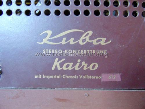 Stereo-Konzerttruhe Kairo Ch= 612a; Kuba Kuba-Imperial, (ID = 2573890) Radio