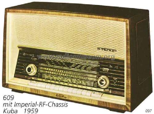 Vollstereo 609W; Kuba Kuba-Imperial, (ID = 1888) Radio