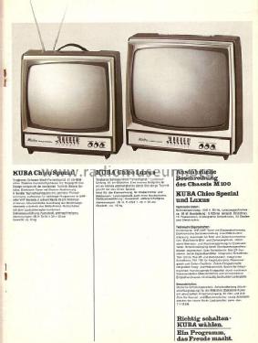 Chico Spezial Ch= M100; Kuba Kuba-Imperial, (ID = 609183) Television