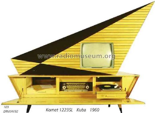 Komet Super-Luxus-Automatic 1223SL; Kuba Kuba-Imperial, (ID = 1889) TV Radio