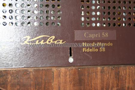 Lido 58 Ch= Fidelio 58; Kuba Kuba-Imperial, (ID = 675929) Radio