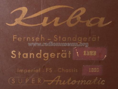 Standgerät Ch= 1323 Super-Automatic; Kuba Kuba-Imperial, (ID = 683627) Televisore