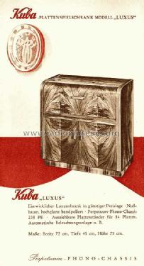 Plattenspielschrank Luxus ; Kuba Kuba-Imperial, (ID = 1065804) Sonido-V