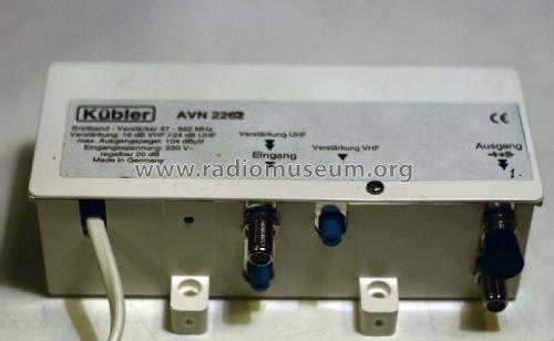Antenna Amplifier AVN 2262; Kübler, Georg; Bad (ID = 2021420) HF-Verst.