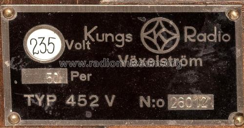 452V; Kungs Brand; (ID = 2950364) Radio