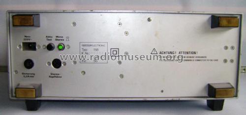 Antennenmess-Empfänger 158; KWS-Electronic GmbH, (ID = 1788658) Equipment