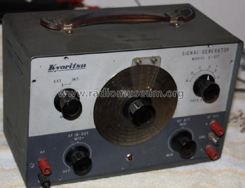 Signal Generator K-127; Kyoritsu Electrical (ID = 1586226) Equipment