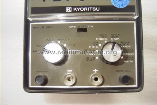 FET VOM K-200; Kyoritsu Electrical (ID = 149314) Equipment