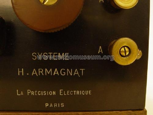 Contrôleur d'ondes Système H. Armagnat; La Précision (ID = 1955176) Ausrüstung