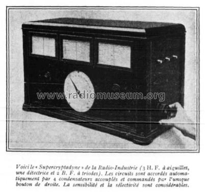 Supercryptadyne ; La Radio-Industrie (ID = 2701532) Radio