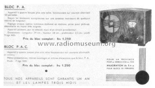 PA; La Radiophonie (ID = 2003760) Radio