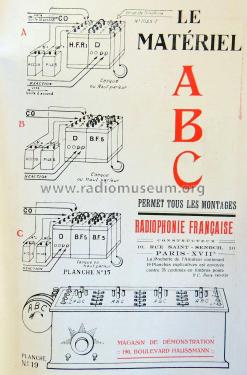 Matériel ABC all combinations - toutes les combinaisons; La Radiophonie (ID = 2062329) mod-pre26