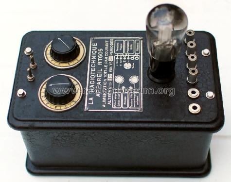 Bloc d'alimentation / Redresseur RT605; La Radiotechnique RT (ID = 2277543) Power-S
