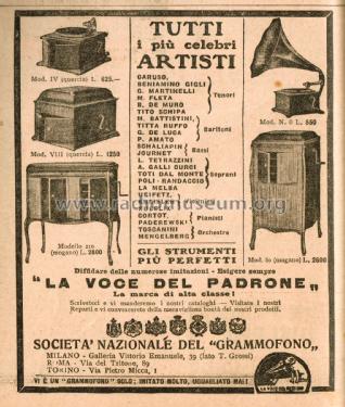 Grammofono 80; La Voce del Padrone; (ID = 2612986) TalkingM