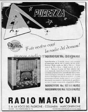 Marconi 1533 ; La Voce del Padrone; (ID = 2460186) Radio