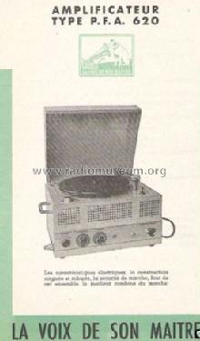 Amplificateur PFA620; Pathé-Marconi, Les (ID = 700932) Enrég.-R