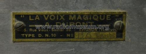 DN10; Magivox, La Voix (ID = 1784531) Radio