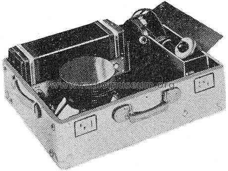 Labor W, 15-Watt-Koffer-Übertragungsanlage VA15K; Sennheiser (ID = 470962) Ampl/Mixer
