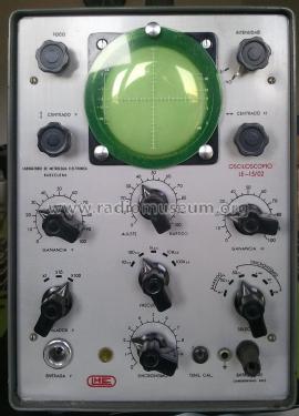 Osciloscopio LE-15/02; LME Laboratorio de (ID = 1529710) Equipment