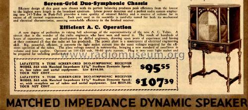 343 Duo-Symphonic ; Lafayette Radio & TV (ID = 693156) Radio