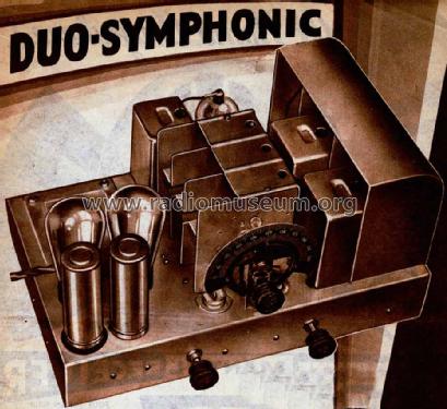 62-B Duo Symphonic 6-tube TRF Ch= B; Lafayette Radio & TV (ID = 681412) Radio