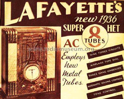 A-38 ; Lafayette Radio & TV (ID = 654749) Radio