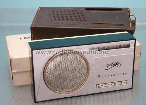 AM 10 Transistor FS-284 L; Lafayette Radio & TV (ID = 1701330) Radio