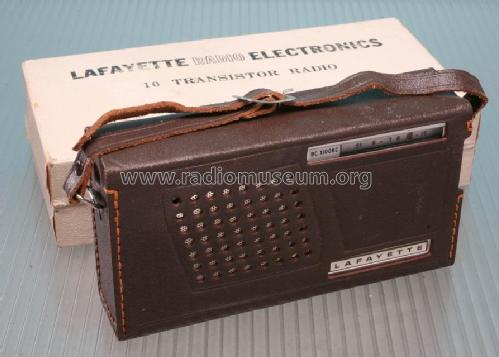 AM 10 Transistor FS-284 L; Lafayette Radio & TV (ID = 1701337) Radio