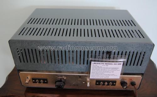 Amateur Band Receiver HA-500; Lafayette Radio & TV (ID = 2631694) Amateur-R