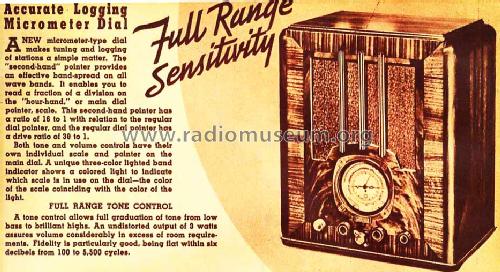 B-22 All-Wave Radio Robot; Lafayette Radio & TV (ID = 654777) Radio